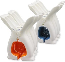 PEPOYO AI Pack of 8 Extra Large Beach Towel Clips XXXL Clothes Pegs Beach Towel