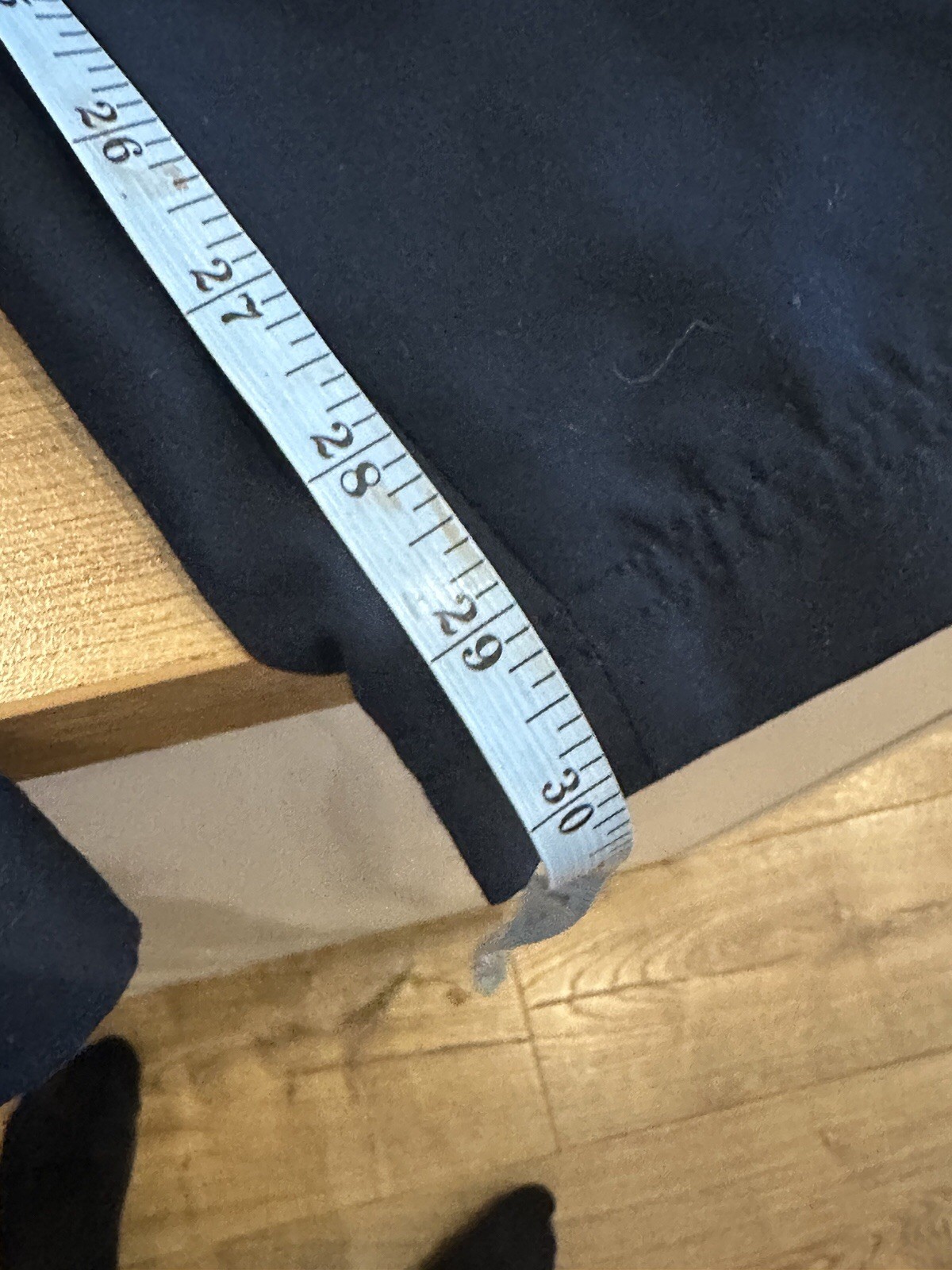 Reebok Tracksuit Bottoms Sports Joggers Navy Zip Ankle Mens Large Shell Lined thumbnail 8