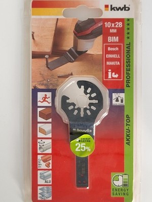 kwb Tauchsägeblatt  10x28 mm BIM Multitool Sägeblatt Quick Change 709250 NEU OVP