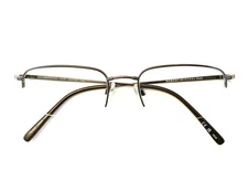 Robert Mitchel Eyeglass Frames Flex RMF20235 Gun 52-19-140 Half Rim Frame Only