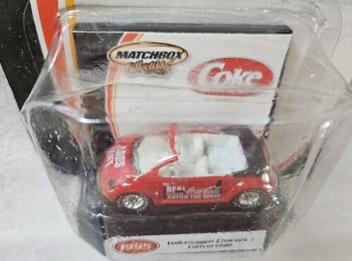 SEALED Matchbox Collectibles Coca Cola 1995 Volkswagen Convertible 50th Annivers - Picture 3 of 4