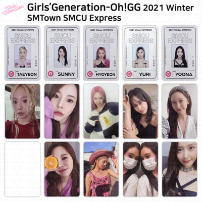 SNSD 2021 Winter SMTOWN SMCU Express Photocard Passcard KPOP K-POP