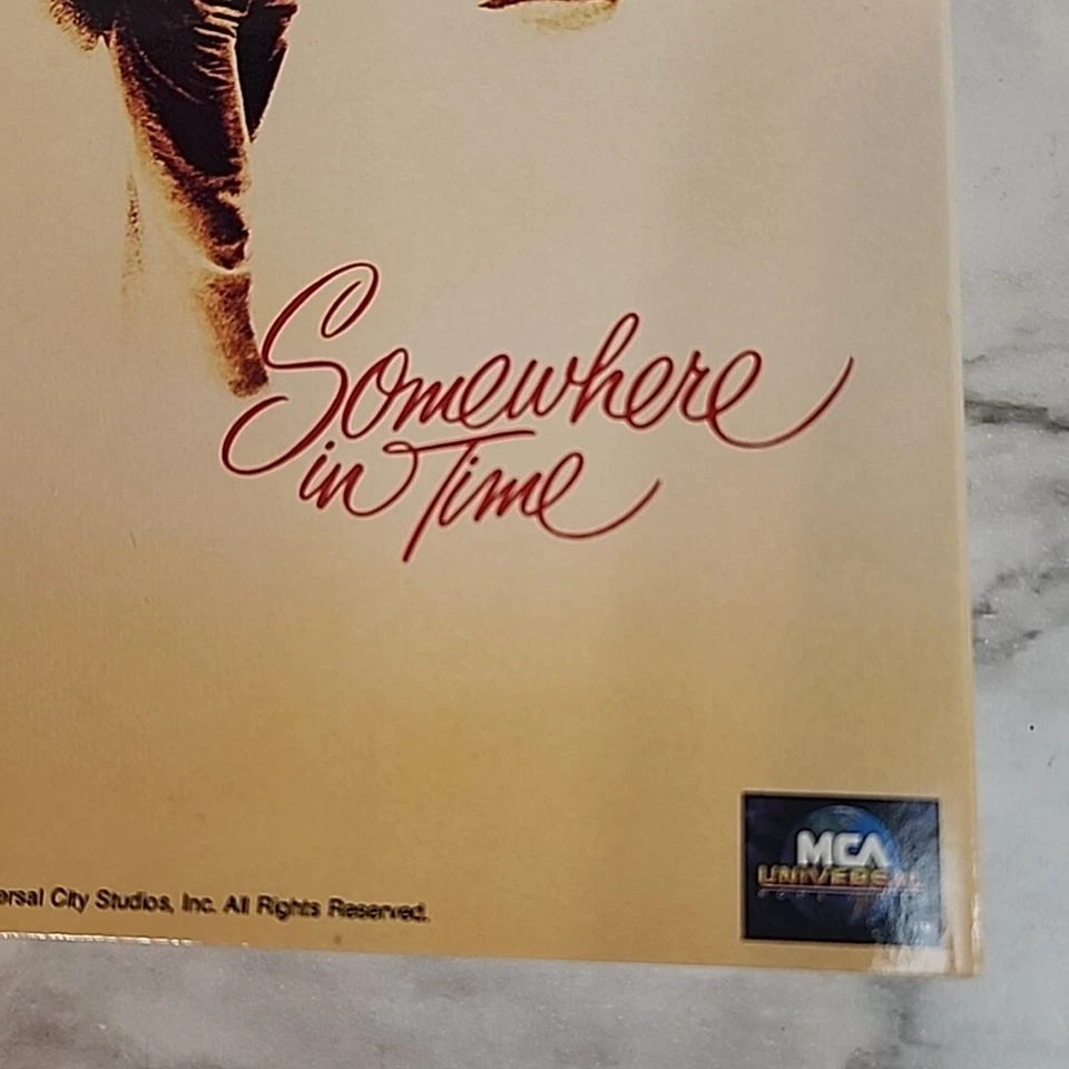 Somewhere in Time (VHS, 1996) MCA Universal Christopher Reeve Jane Seymour  - Image 3 of 4