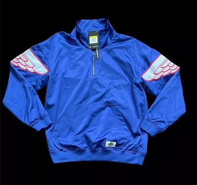 Men Nike Air Jordan Wings Classic Pull-Over Royal Blue Jacket Small AO0406-455