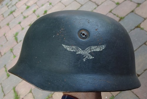 Helm LW Stahlhelm M 38 Fallschirmjäger Fallschirmtruppe Nachfertigung