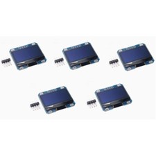 5PCS 1.3inch IIC 128x64 Blue OLED Display Module Screen SSD1106 for Arduino--