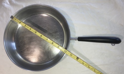 Paul Revere 1801 Chef Kitchen Copper 10 Inch Skillet Fry Pan Composite Handle CA - Picture 3 of 5