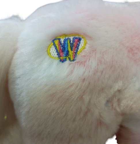 Ganz Webkinz Unicorn Pink Blue And White 7” Plush - Picture 6 of 6