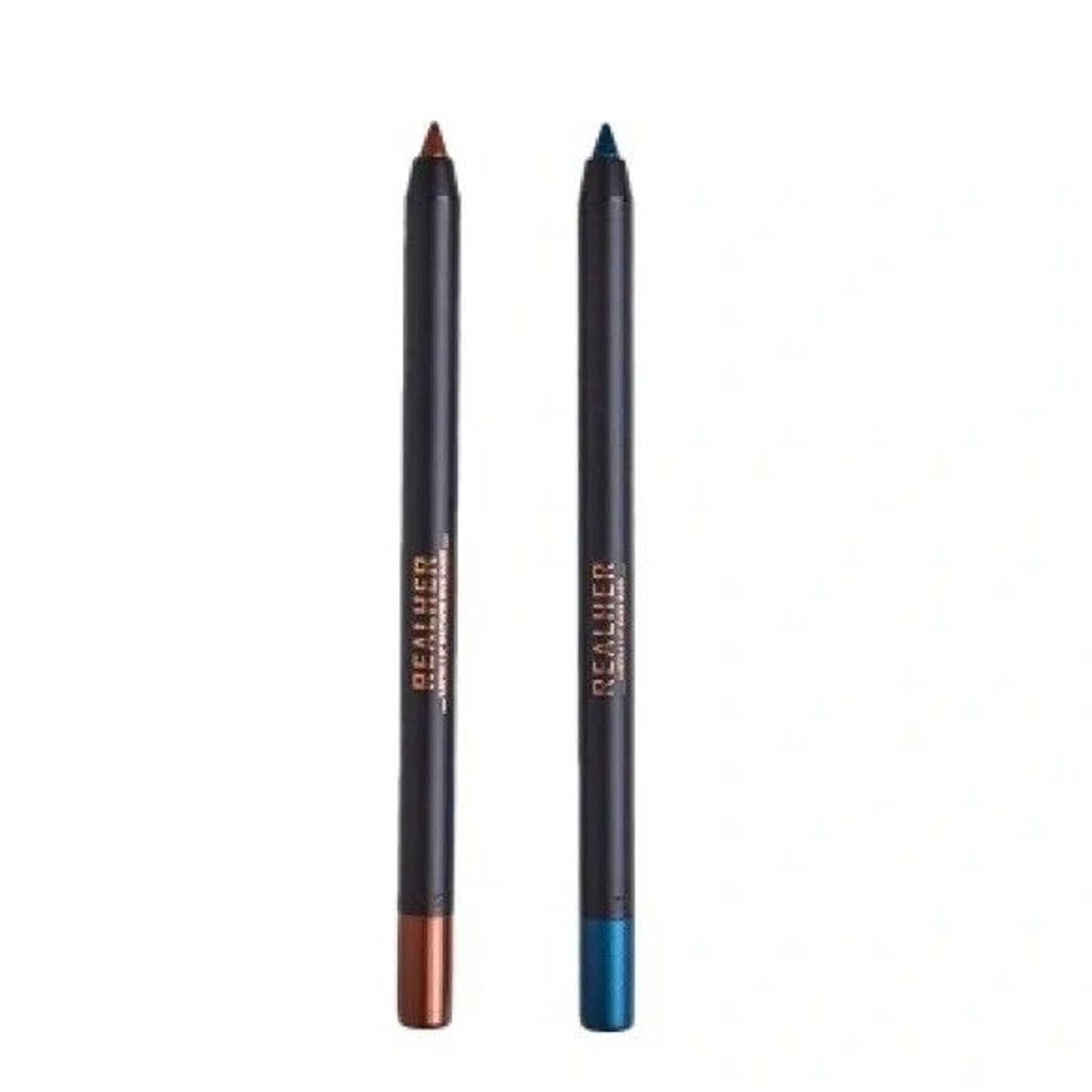 REALHER METALLIC EYELINER DUO Eye Am Creative Eye Am Resilient NIB Blue