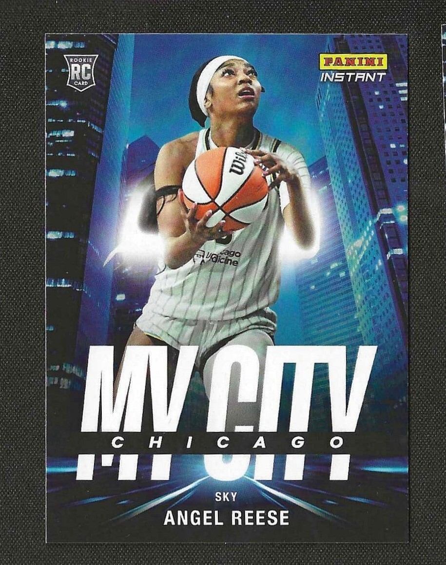 2024 WNBA PANINI INSTANT * MY CITY * ANGEL REESE * ROOKIE * #d 1/1224 LSU SKY