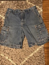 Faded Glory Size 32 Men  s Jean Shorts Jorts Medium Wash