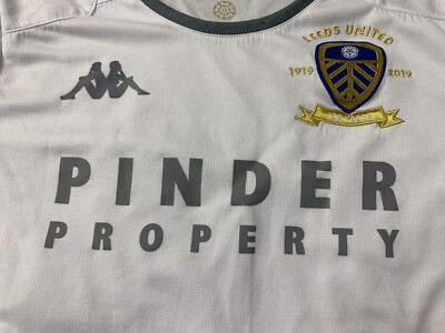 Maillot De Foot Leeds United 2019/2020 Domicile - Kappa, Taille XXL Adulte - Très Bon état