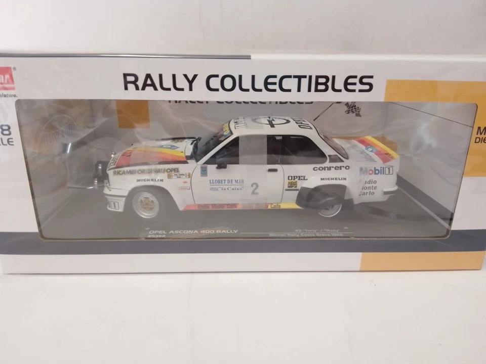 Sunstar Opel Ascona 400 #2 Fassina winner Rally Costa Brava 1982 1/18 5388 - Immagine 3 di 4