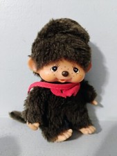 HTF Vintage 1974 Sekiguchi Monchhichi Mini Monkey Baby Plush Toy