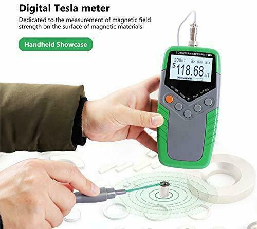 Handheld Digital Tesla Meter Magnetic Flux Meter Permanent Magnet Gauss Meter - Picture 1 of 12