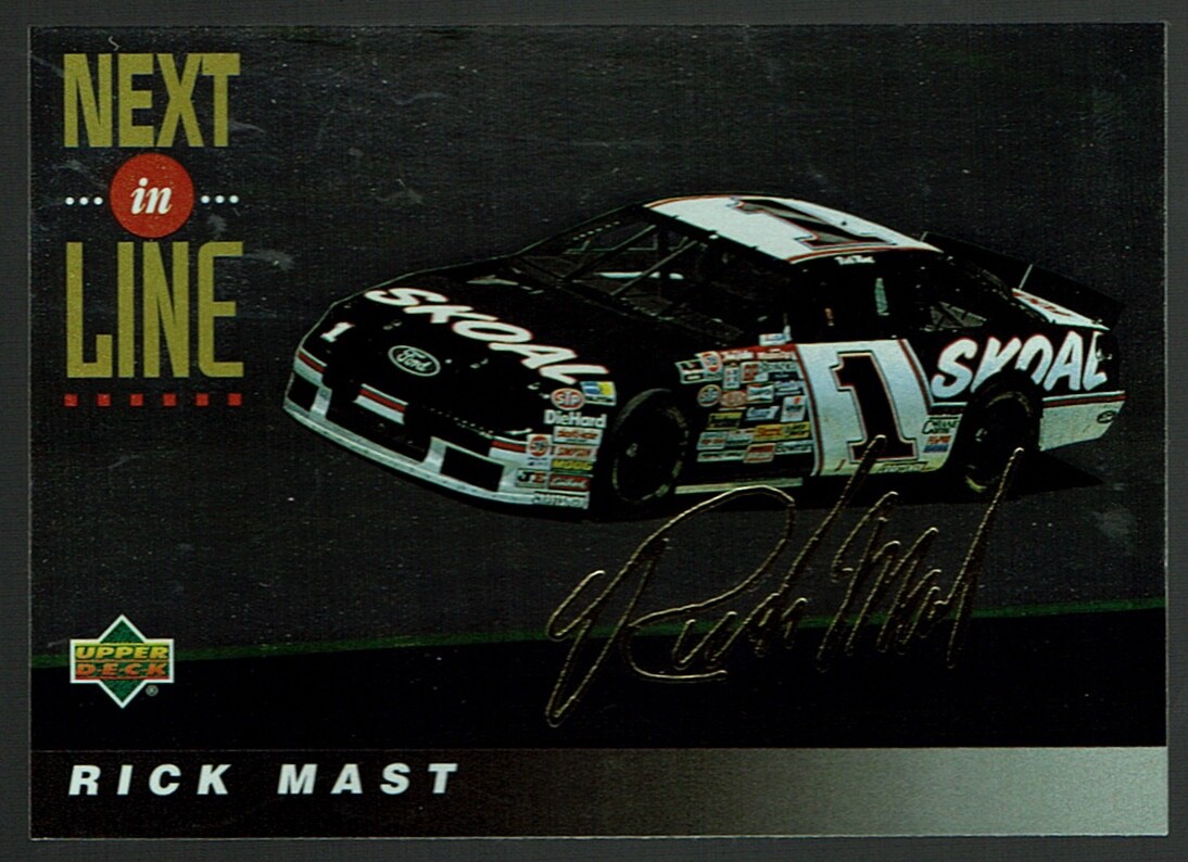 1995 Upper Deck #112 Rick Mast Gold Signature