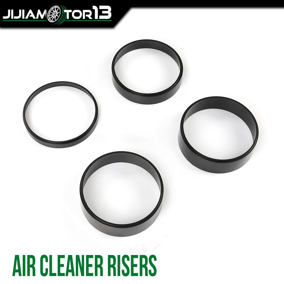 Air Cleaner Riser Kit Air Cleaner Spacer Plastic Fits Edelbrock Holley Riser 1-1/2