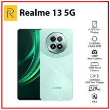 (New) Realme 13 5G 12GB+256GB GREEN Dual SIM Global Ver. Android Cell Phone