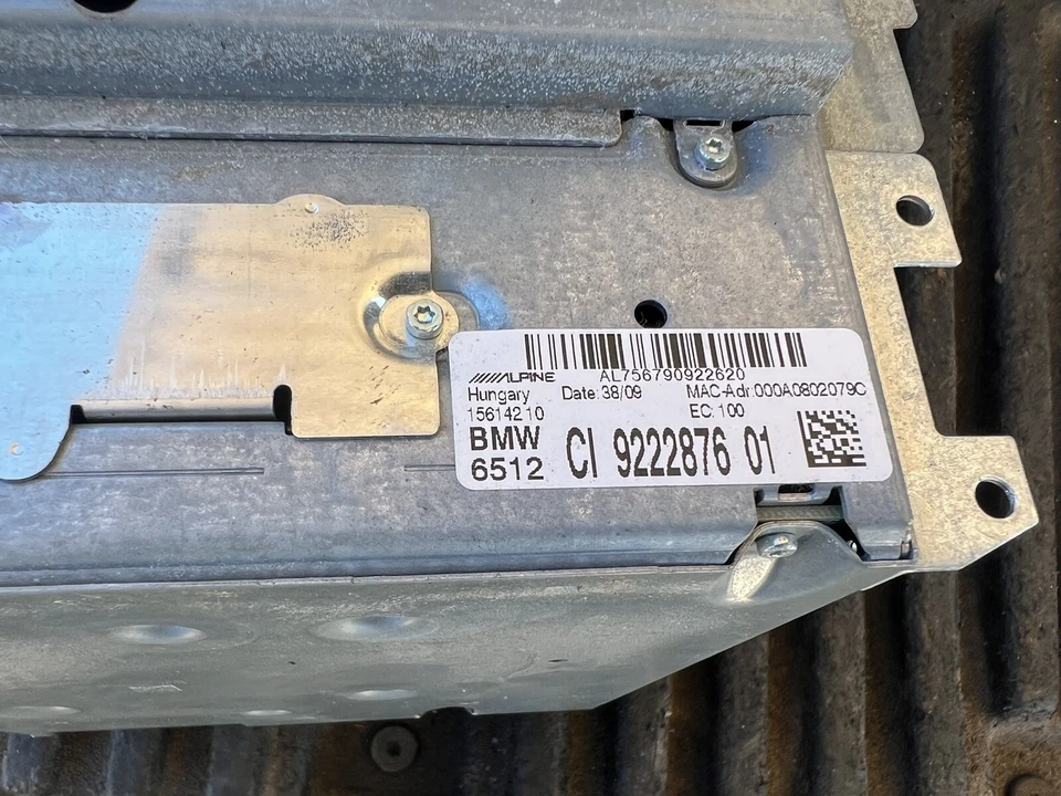 2009 2010 BMW 325i 328i 335i Radio CD Player Receiver Unit P: 9222876 OEM ! - Image 2 of 2