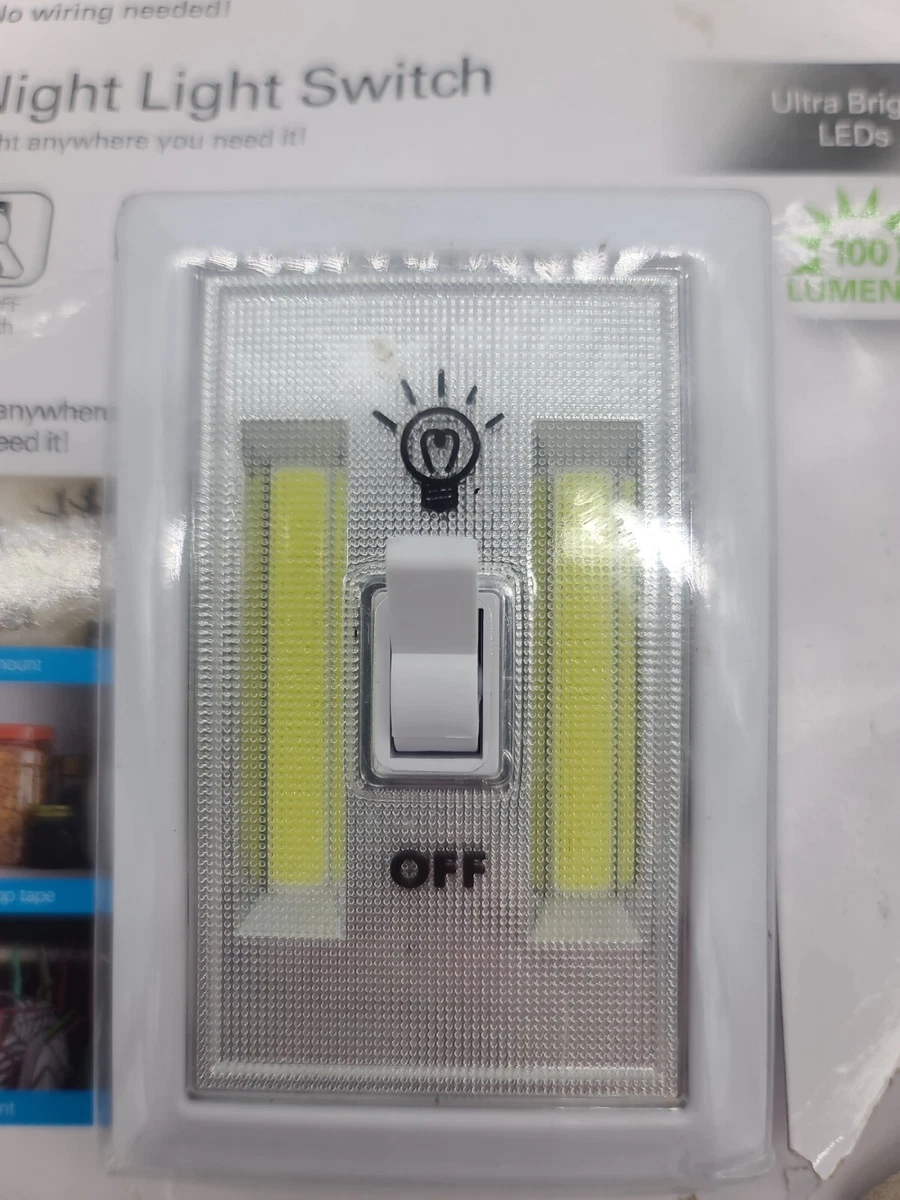 Lights by Night Wireless LED Light Switch Battery Operated 100 Lumens Tap Lig