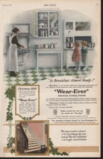1920 WEAR-EVER ALUMINUM KITCHEN COOK UTENSIL CHRISTMAS DECOR KITCHEN AD 10876
