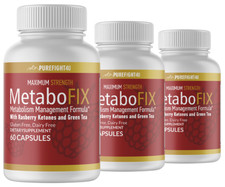 MetaboFix Supplement, Supports Metabolism  Aids in Weight Control - 3 Packs
