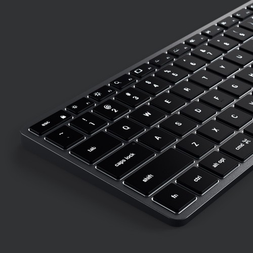 Slim X1 Bluetooth Backlit Keyboard - Afbeelding 4 van 4