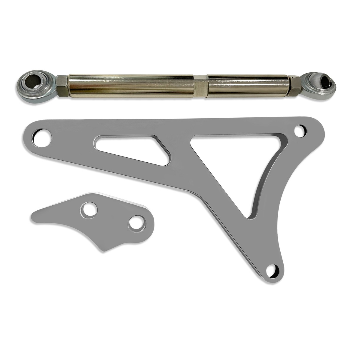 New Billet Aluminum Alternator Bracket Kit Set For Ford 351C Cleveland