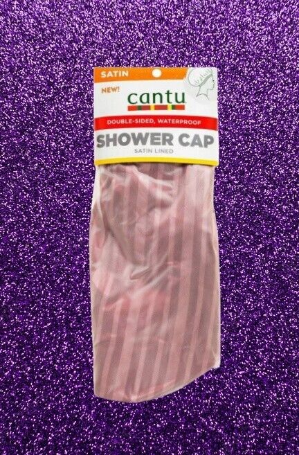 CANTU Double Sided Shower Cap Satin Lined CANTU Double Sided Shower Cap Satin Lined