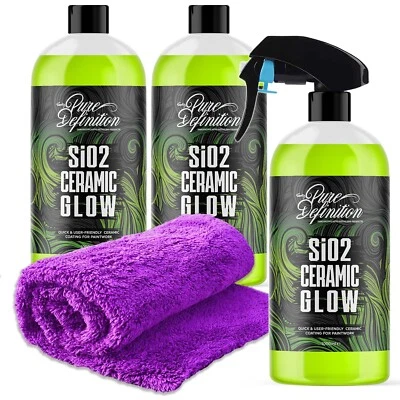 PURE DEFINITION Sigillante protezione vernice veicolo rivestimento spray auto ceramica Si02 pura definizione