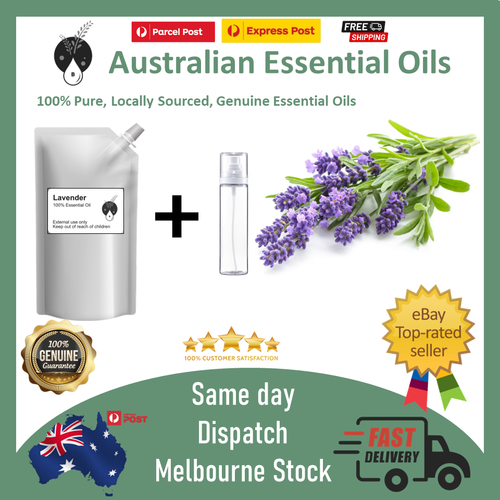 100% Pure Essential Oil Lavender 5 ml 10 ml 50 ml 100 ml 200ml - Picture 6 of 6