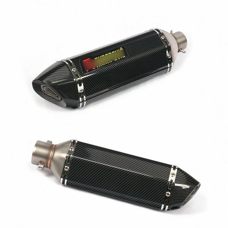 Tubo de punta de silenciador de escape de motor deslizable para Ducati 848 1098 1198 Foto 4 de 4