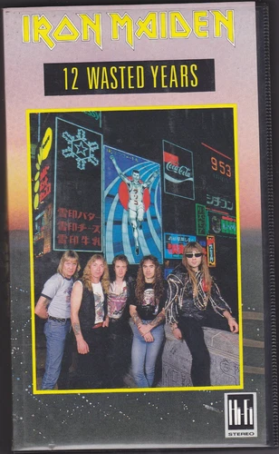 VHS - Iron Maiden - 12 wasted years - EMI 1987