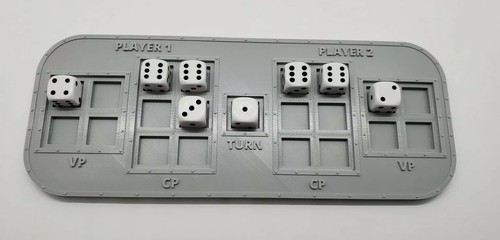Point Counter. Victory, Command Points, Turn # Tracker for Tabletop Gaming - Picture 3 of 11