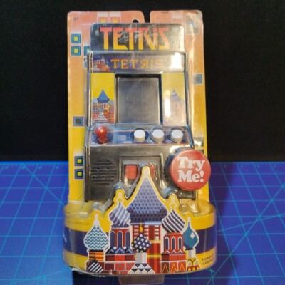 TETRIS Mini Arcade Game Classic Electronic Video Game Retro Basic Fun NIP 