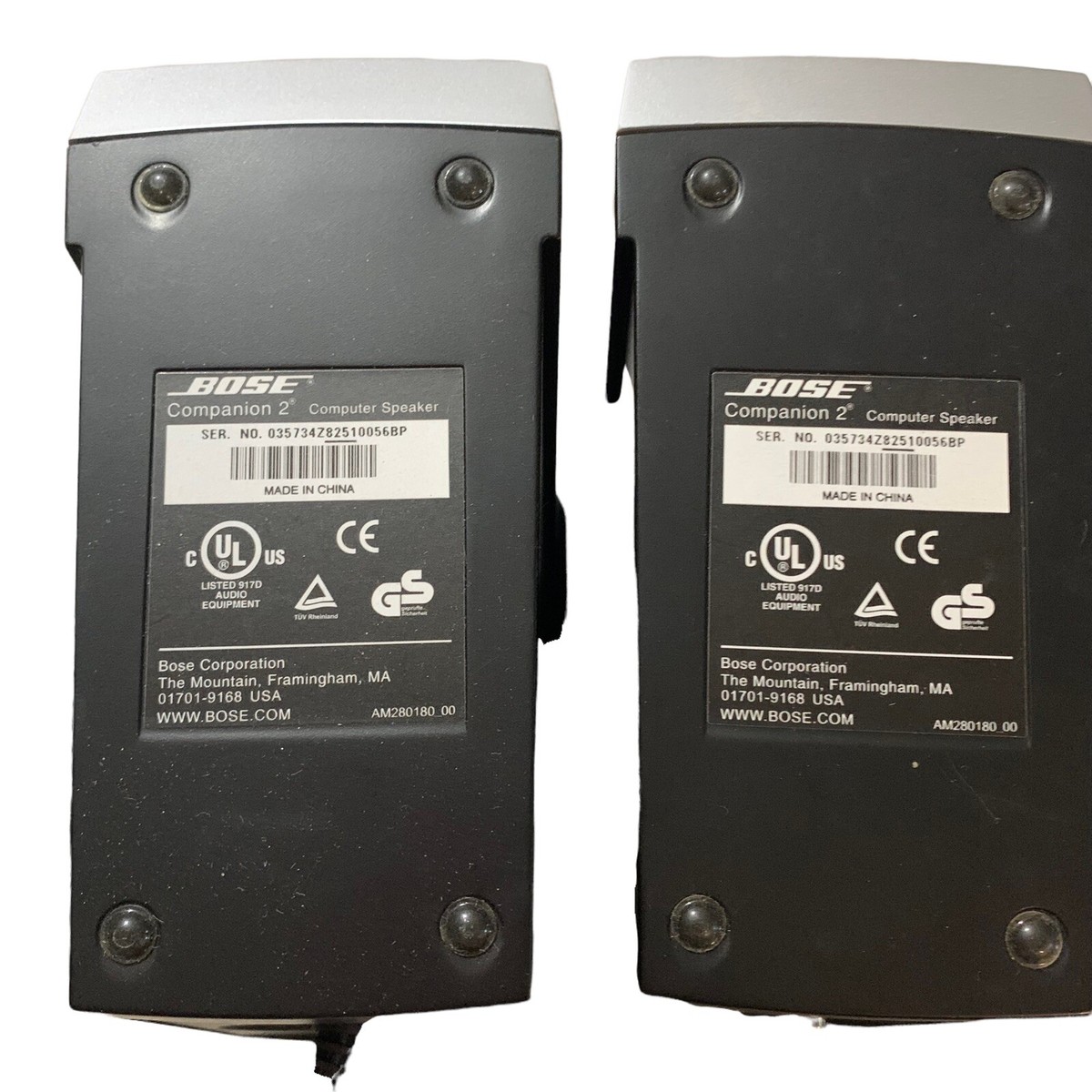 Bose companion®︎2 seriesⅢ Bose Companion 2 Series Computer Speakers Used - Not Tested