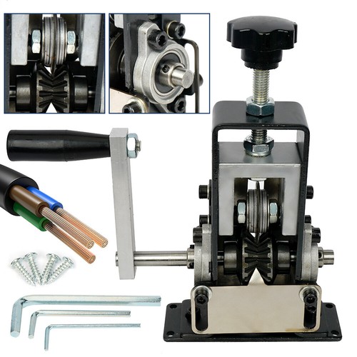 Wire Stripping Machine Wire Stripper Machine for Scrap Copper Recycling 1-20mm - Picture 3 of 8