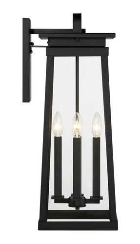 Minka Lavery Isla Vista 4 Light Outdoor Wall Mount, Coal - Picture 5 of 5