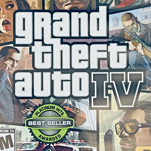 GTA IV Xbox 360 CIB Complete w/ Manual Map Tested Works Xbox One Compatible - Picture 2 of 11