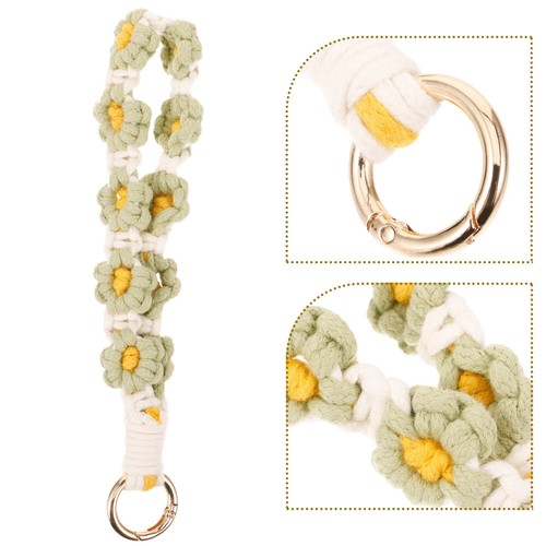 Phone Wrist Strap Phone Wrist Lanyard Woven Phone Lanyard Keychain Phone Charm - Zdjęcie 11 z 12