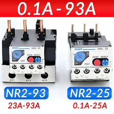 NR2 Thermal Overload Protection Relays Motor Thermal Protector Adapter Contactor