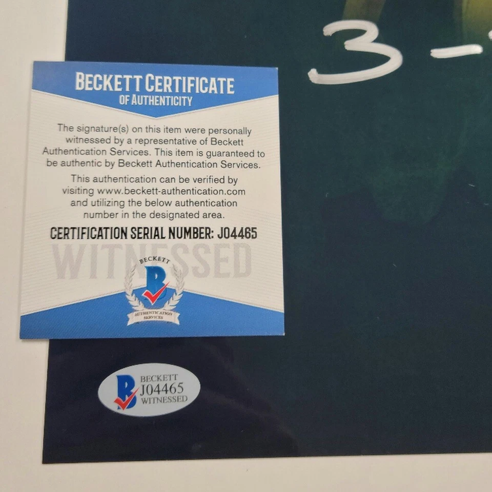 德里克·费舍尔签名“3-Peat”“5x Champ”湖人金属镀铬16x20照片 ~ 基本 — 第 3/3 张图片