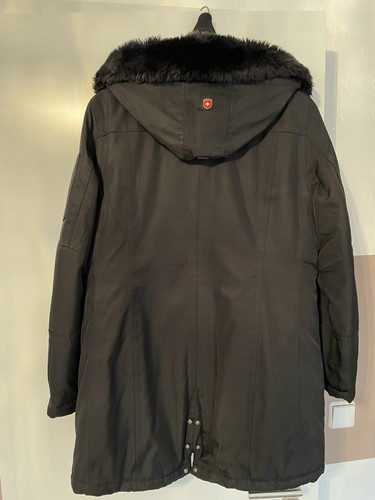 WELLENSTEYN Winter- Jacke Gr. M SCHNEEZAUBER Damen Parka Kapuze Schwarz - Bild 2 von 5
