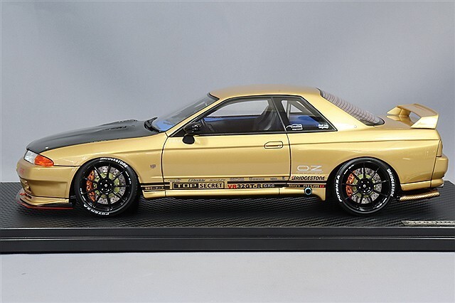 1/18 IG ignition Top Secret GT-R (VR32) Gold/OZ Racing 1/18 IG ignition Top Secret GT-R (VR32) Gold/OZ Racing