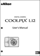 Nikon CoolPix L12 Digital Camera User Guide Instruction Manual