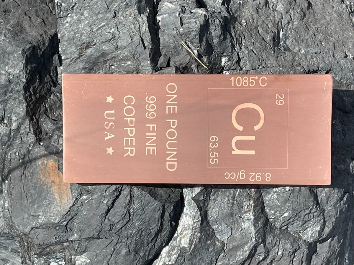 純銅 FINE COPPER 1 ポンド(454g) x2本・本物保証 銅 1 ポンド (454g