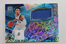 2018 PANINI PRIZM  NEON BLUE  SPECTRA RC JALEN BRUNSON 🔥 JERSEY PATCH AUTO #113