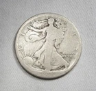 1916-D Silver Walking Liberty Half Dollar AG Coin AK678