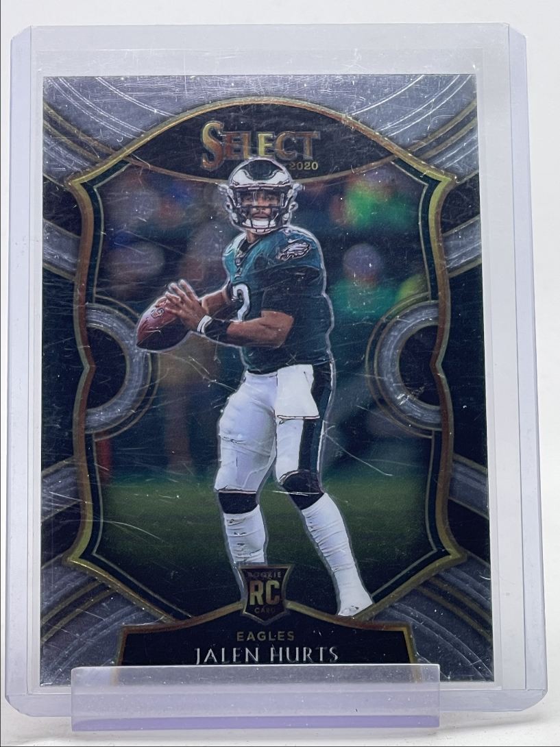 JALEN HURTS 2020 SELECT CONCOURSE ROOKIE FOOTBALL BASE EAGLES RC Q2956