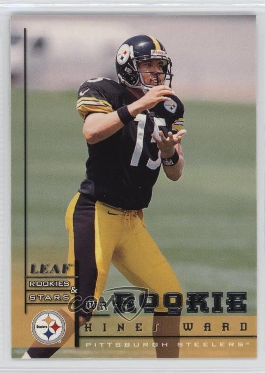 1998 Leaf Rookies & Stars Rookie Hines Ward #202 tg5
